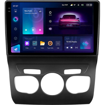Штатна магнітола Teyes CC3 2k 4+32 Gb Citroen C4 2 B7 (ZYJ) 2013-2016 10"