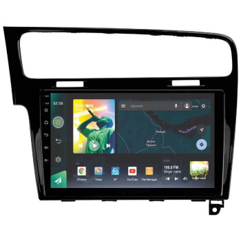 Штатна магнітола Sigma X10464 4+64 Gb Volkswagen Golf 7 MK7 2012-2020 (F2) 10"