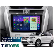 Штатная магнитола Teyes CC4 Pro 2k 8+128 Gb Geely Emgrand X7 1 GX7 EX7 2011-2019 9"