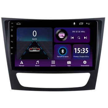 Штатна магнітола Sigma E9232 2+32 Gb Mercedes-Benz E-Class S211 W211 2002-2009 / CLS-Class C219 C219 2004-2010 9"