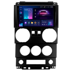 Штатная магнитола Teyes CC3 2k 6+128 Gb Jeep Wrangler 3 JK 2008-2010 (F1) 9"