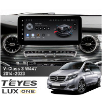 Штатная магнитола Teyes LUX ONE 6+128 Gb Mercedes-Benz V-Class 3 W447 NTG 5.0 2014-2023 12.3"
