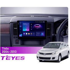 Штатна магнітола Teyes CC3 2k 4+64 Gb Nissan Tiida C11 2004-2013 (F2) 9"