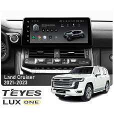 Штатна магнітола Teyes LUX ONE 4+32 Gb Toyota Land Cruiser J300 300 2021-2023 (F1) (B) 12.3"