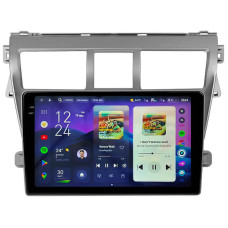 Штатная магнитола Teyes CC4 2k 6+64 Gb Toyota Vios 2 2007-2013 9"