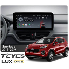 Штатна магнітола Teyes LUX ONE 6+128 Gb Kia Sportage 2018-2019 (B) 12.3"