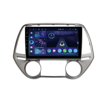 Штатная магнитола Sigma S9432 4+32 Gb Hyundai i20 2012+ AT AC Sliver 9"