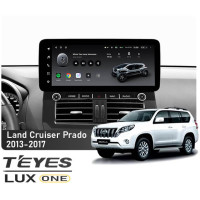 Штатная магнитола Teyes LUX ONE 6+128 Gb Toyota Land Cruiser Prado 150 2013-2017 (F2) 12.3"