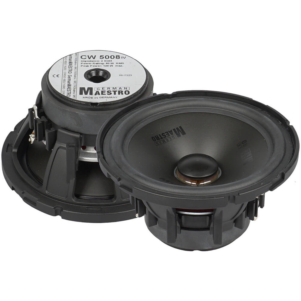 Коаксиальная автоакустика German Maestro CS 5008 IV 2Ohms (Installer Version)