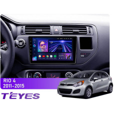Штатная магнитола Teyes CC3 6+128 Gb 360° Kia RIO 4 K3 2011-2015 9"