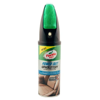 Очищувач для тканинної оббивки TURTLE WAX Upholstery зі щіткою аерозоль 400 мл (52893) Очищувач для тканинної оббивки TURTLE WAX Upholstery зі щіткою аерозоль 400 мл (52893)