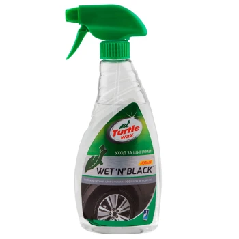 Поліроль для шин TURTLE WAX Wet-n-Black 500 мл (53943) Поліроль для шин TURTLE WAX Wet-n-Black 500 мл (53943)