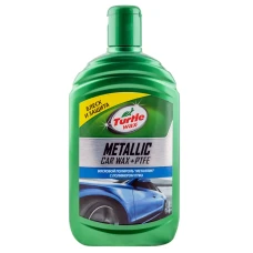 Поліроль з поліфлоном для кузова TURTLE WAX Metallic + PTFE для фарби металік пляшка 500 мл (53020)