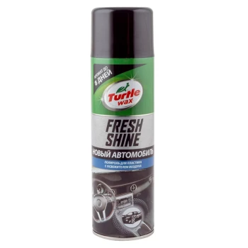 Поліроль для пластику TURTLE WAX Fresh Shine "Нове авто" аерозоль 500 мл (53007) Поліроль для пластику TURTLE WAX Fresh Shine "Нове авто" аерозоль 500 мл (53007)