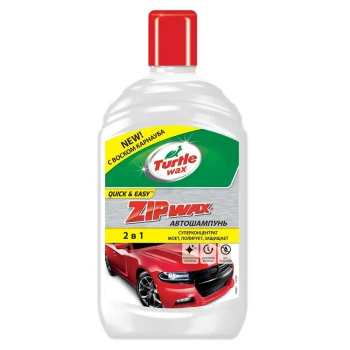 Автошампунь для очищення кузова TURTLE WAX Zip Wax з воском Карнауба 500 мл (52891) Автошампунь для очищення кузова TURTLE WAX Zip Wax з воском Карнауба 500 мл (52891)