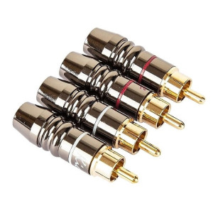 Разъем RCA (папа) Kicx RCA-4M