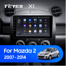 Teyes X1 2+32Gb Mazda 2 DE 2007-2014 9" Штатная магнитола