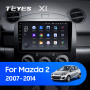 Teyes X1 2+32Gb Mazda 2 DE 2007-2014 9" Штатна магнітола