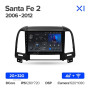 Teyes X1 2+32Gb Wi-Fi Hyundai Santa Fe 2 2006-2012 9" Штатна магнітола