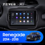 Teyes X1 2+32Gb Jeep Renegade 2014-2018 9" Штатная магнитола