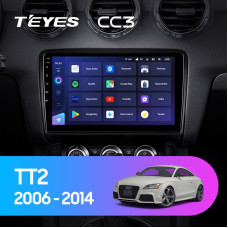 Teyes CC3 Audi TT 2 2006-2014 9" Штатна магнітола