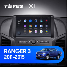 Teyes X1 2+32Gb Ford Ranger 3 2011-2015 9" Штатная магнитола