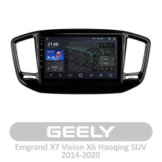 AMS T910 Geely Emgrand X7 Vision X6 Haoqing SUV 2014-2020 9" Штатна магнітола