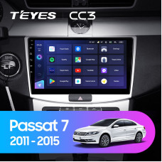 Teyes CC3 Volkswagen Passat 7 B7 2010-2015 10" Штатная магнитола