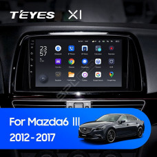 Teyes X1 2+32Gb Wi-Fi Mazda 6 3 GL GJ 2012-2017 9" Штатная магнитола