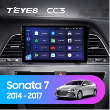 Teyes CC3 Hyundai Sonata 7 LF 2014-2017 9" Штатная магнитола