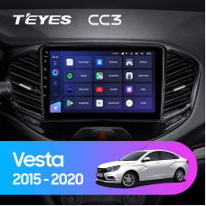 Teyes CC3 LADA Vesta Cross Sport 2015-2019 10" Штатна магнітола