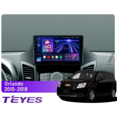 Teyes CC3 Chevrolet Orlando (0 Din) 2010-2018 9" Штатная магнитола