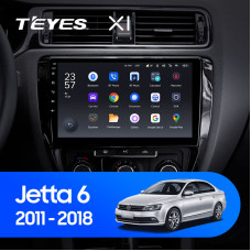 Teyes X1 2+32Gb Volkswagen Jetta 6 2011-2018 10" Штатна магнітола