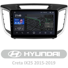 AMS T1010 Hyundai Creta IX25 2015-2019 10" Штатная магнитола