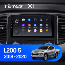 Teyes X1 2+32Gb Mitsubishi L200 5 2018-2020 9" Штатная магнитола