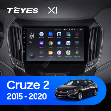 Teyes X1 2+32Gb Wi-Fi Chevrolet Cruze 2 2015-2020 9" Штатная магнитола