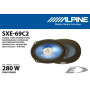 Коаксиальная акустика Alpine SXE-69C2