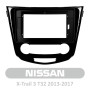 AMS T1010 Nissan X-Trail X Trail 3 T32 2013-2017-Manual air conditioning 10" Штатна магнітола