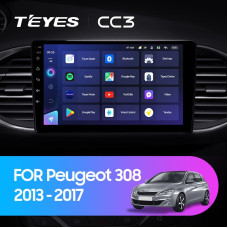 Teyes CC3 Peugeot 308 T9 308S 2013-2017 9" Штатная магнитола