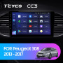 Teyes CC3 Peugeot 308 T9 308S 2013-2017 9" Штатна магнітола