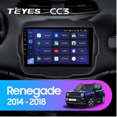 Teyes CC3 Jeep Renegade 2014-2018 9" Штатная магнитола