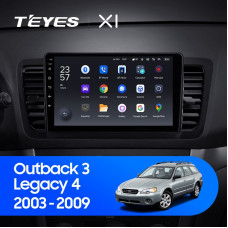 Teyes X1 2+32Gb Subaru Outback 3 Legacy 4 2003-2009 9" Штатна магнітола