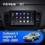 Teyes X1 2+32Gb Subaru Outback 3 Legacy 4 2003-2009 9" Штатна магнітола