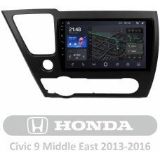 AMS T910 Honda Civic 9 Middle East 2013-2016 9" Штатная магнитола
