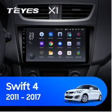 Teyes X1 2+32Gb Suzuki Swift 4 2011-2017 10" Штатна магнітола