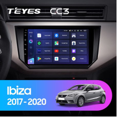 Teyes CC3 Seat Ibiza 2017-2020 9" Штатная магнитола