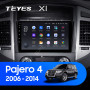 Teyes X1 2+32Gb Wi-Fi Mitsubishi Pajero 4 V80 V90 2006-2014 9" Штатная магнитола