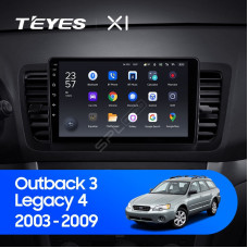 Teyes X1 2+32Gb Wi-Fi Subaru Outback 3 Legacy 4 2003-2009 9" Штатна магнітола