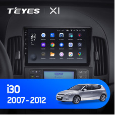 Teyes X1 2+32Gb Hyundai i30 1 FD 2007-2012 9" Штатная магнитола