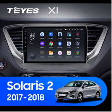 Teyes X1 2+32Gb Hyundai Solaris 2 2017-2018 9" Штатная магнитола